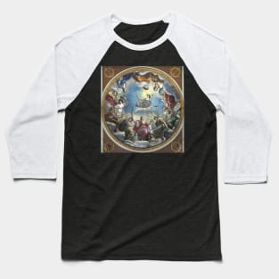 Orazio Gentileschi,An Allegory of Peace and the Arts Baseball T-Shirt